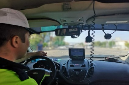 Isparta’da Radar Hız Kontrolleri Sürüyor (1)