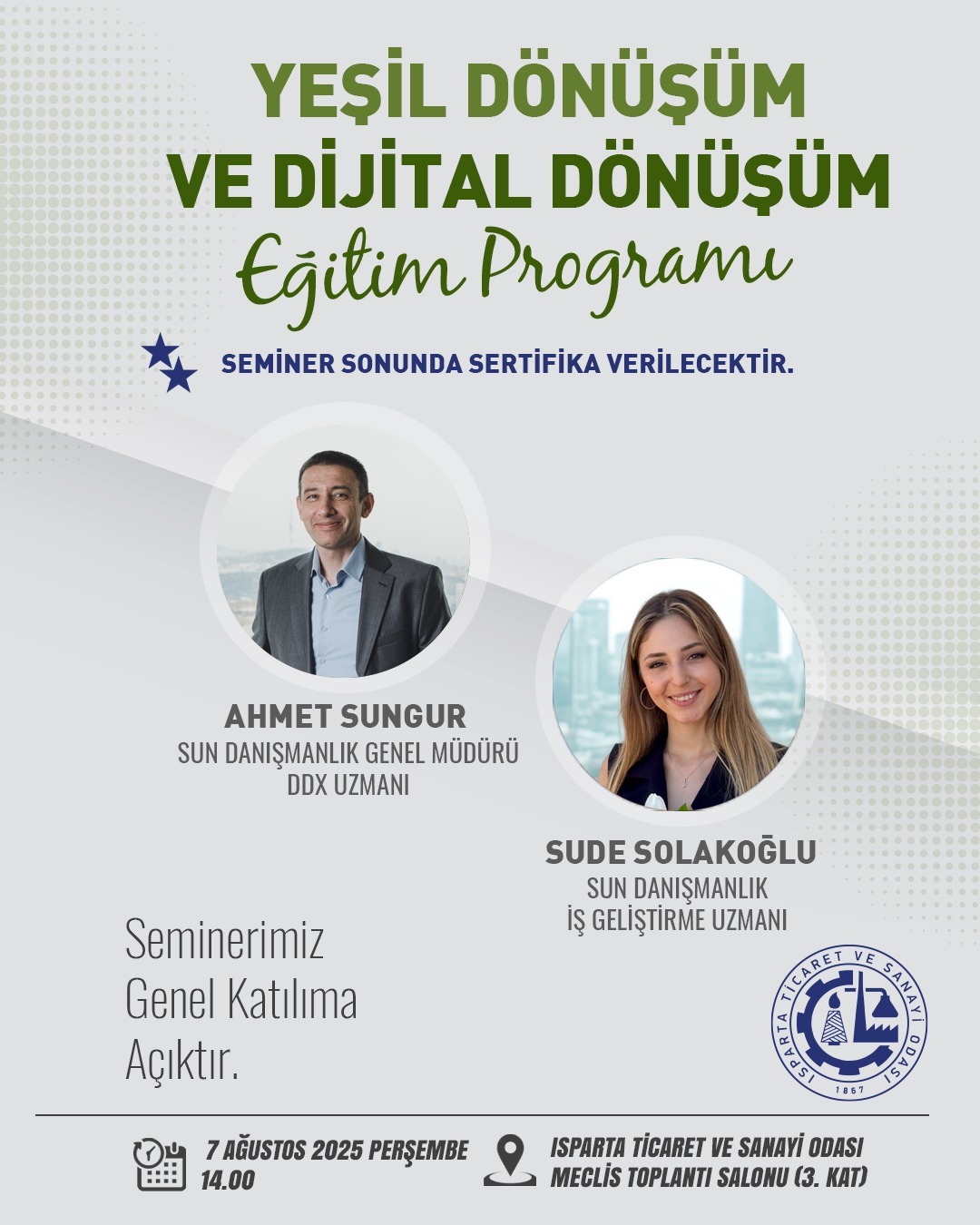 Itso’dan Yeşil Ve Dijital Dönüşüm Eğitim Programı