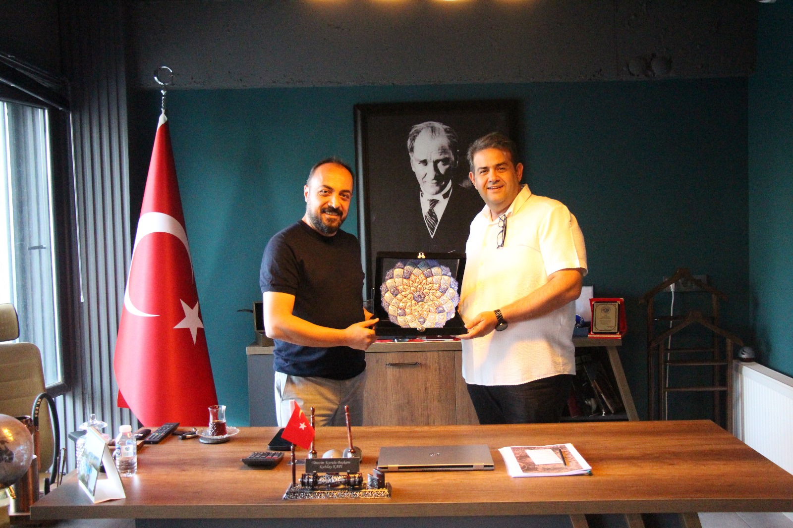 Safa Group Başkanı Safavardi’den Kfk Medya’ya Ziyaret (3)
