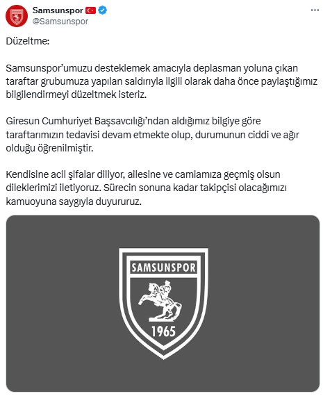 Samsunspor Twit