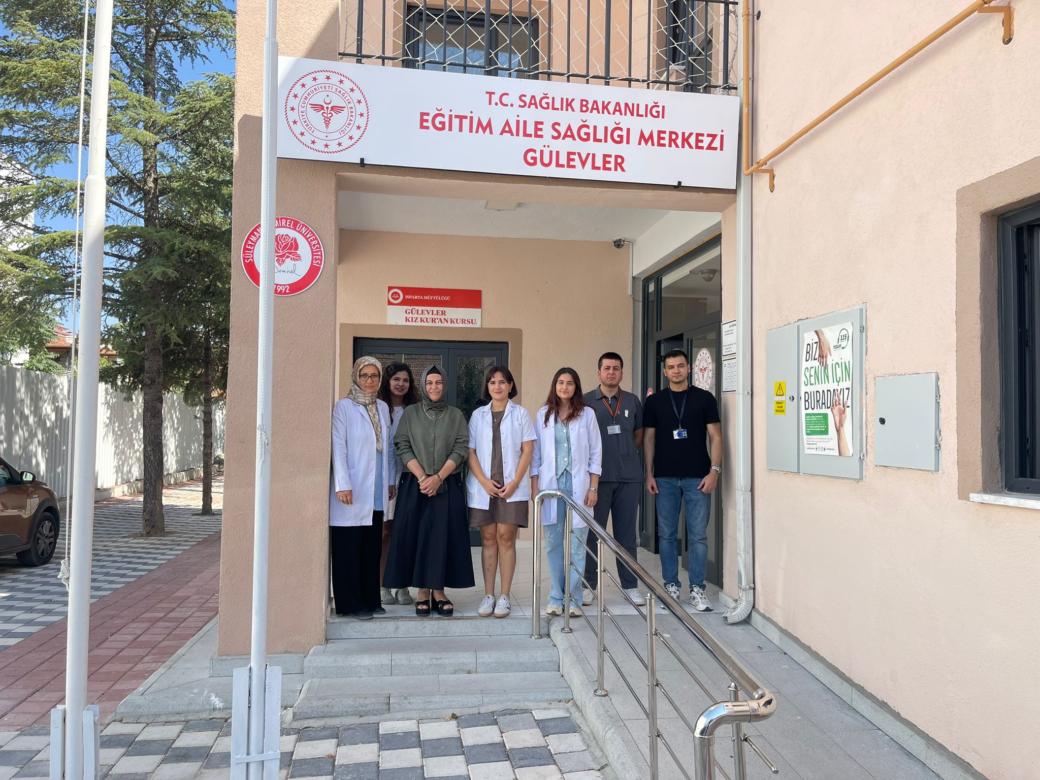 Süleyman Demirel Üniversitesi Eğitim Aile Sağlığı Merkezi Hizmete Açıldı (1)