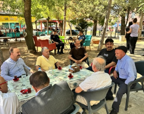 Vali Erin, Senirkent'te Esnaf Ve Vatandaşlarla Buluştu (2)
