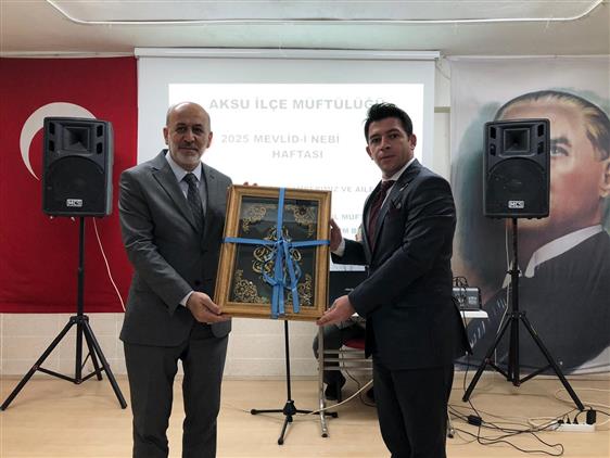 Isparta’da Mevlid-i Nebi Haftası Konferansı Düzenlendi