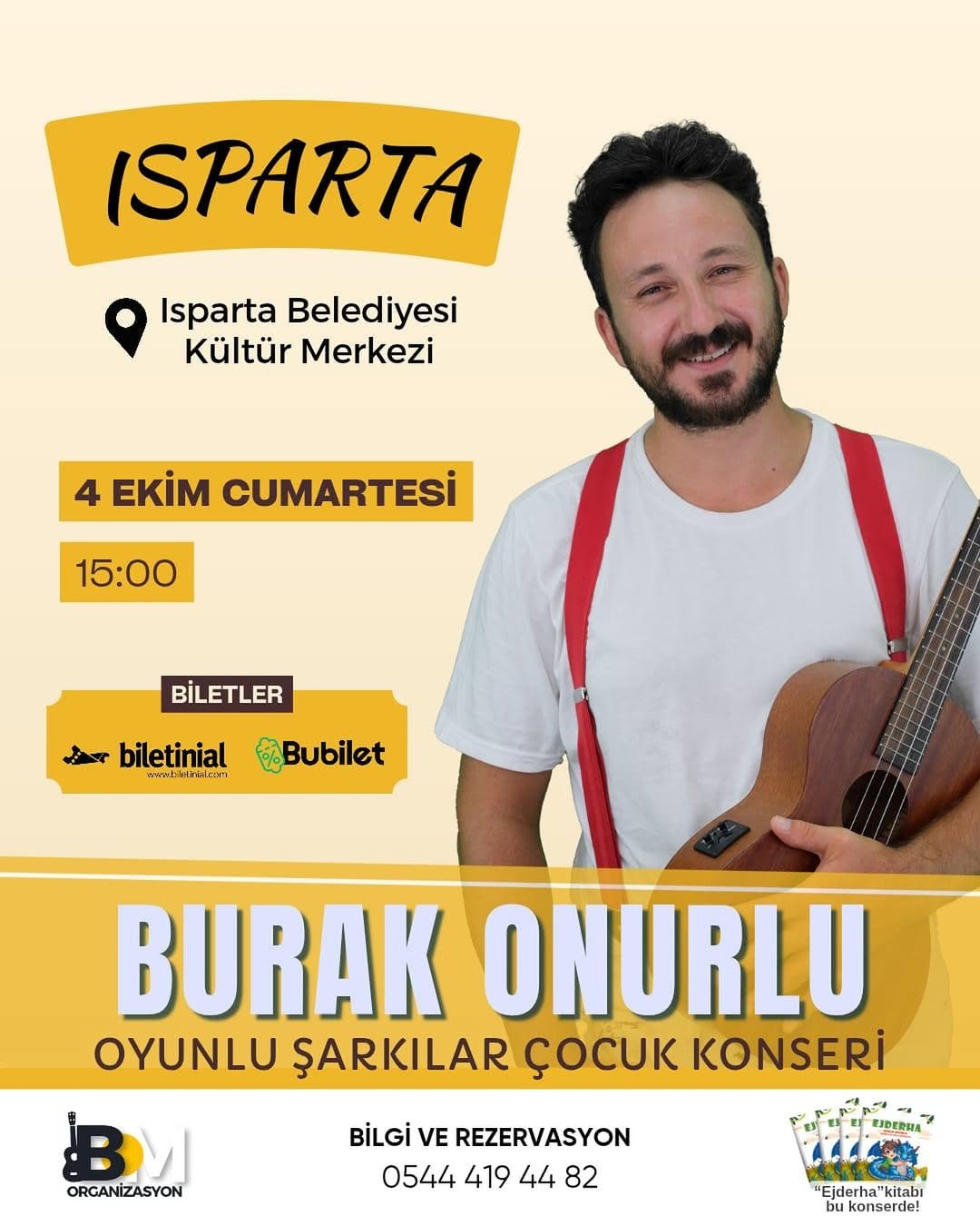 Isparta’da Çocuklara Özel Konser