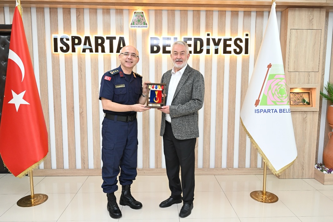 Başkan Başdeğirmen, İl Jandarma Komutanı’nı Ağırladı-1