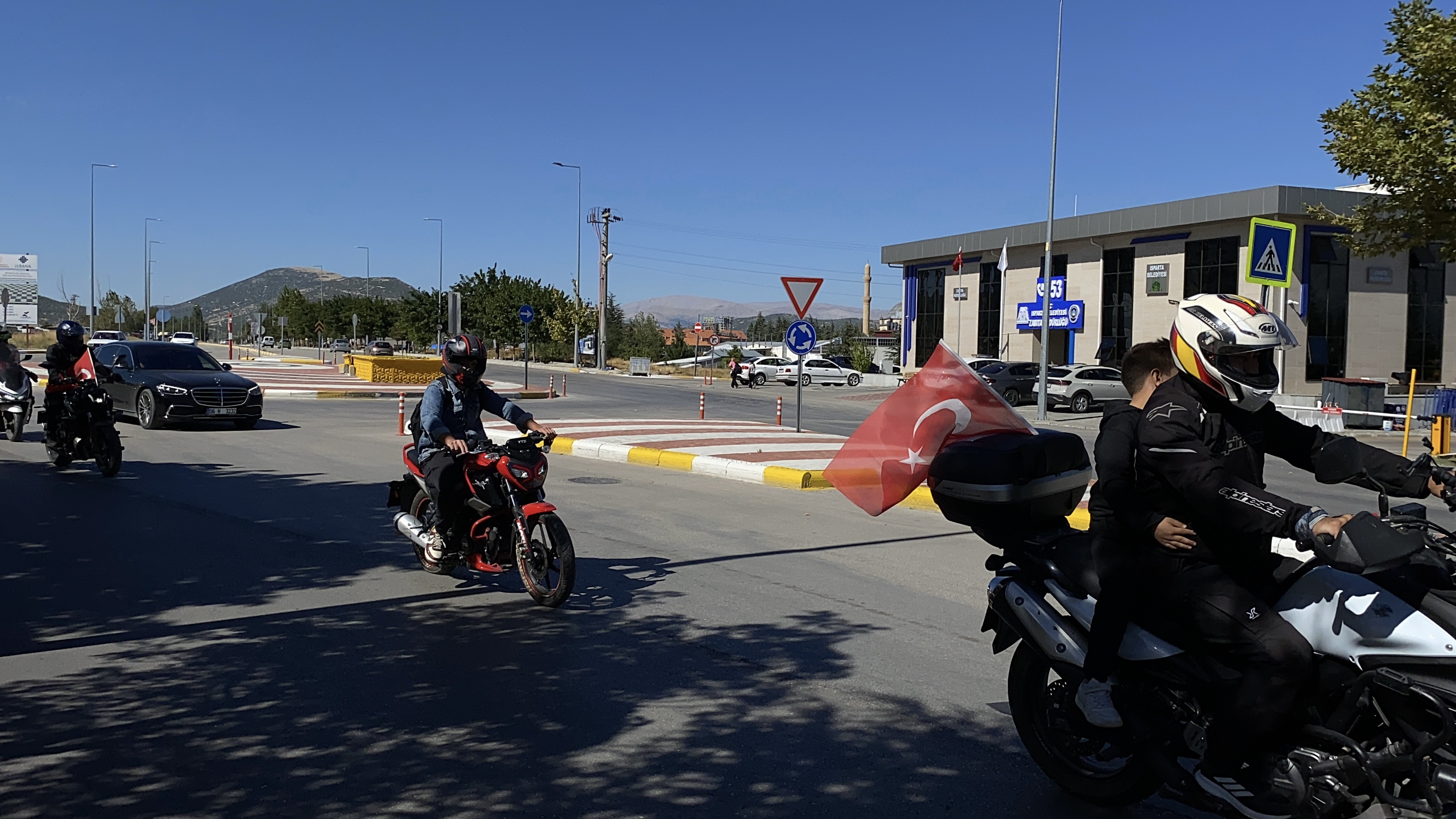 Isparta’da Bir İlk Gaziler İçin Motosikletli Farkındalık Konvoyu (3)