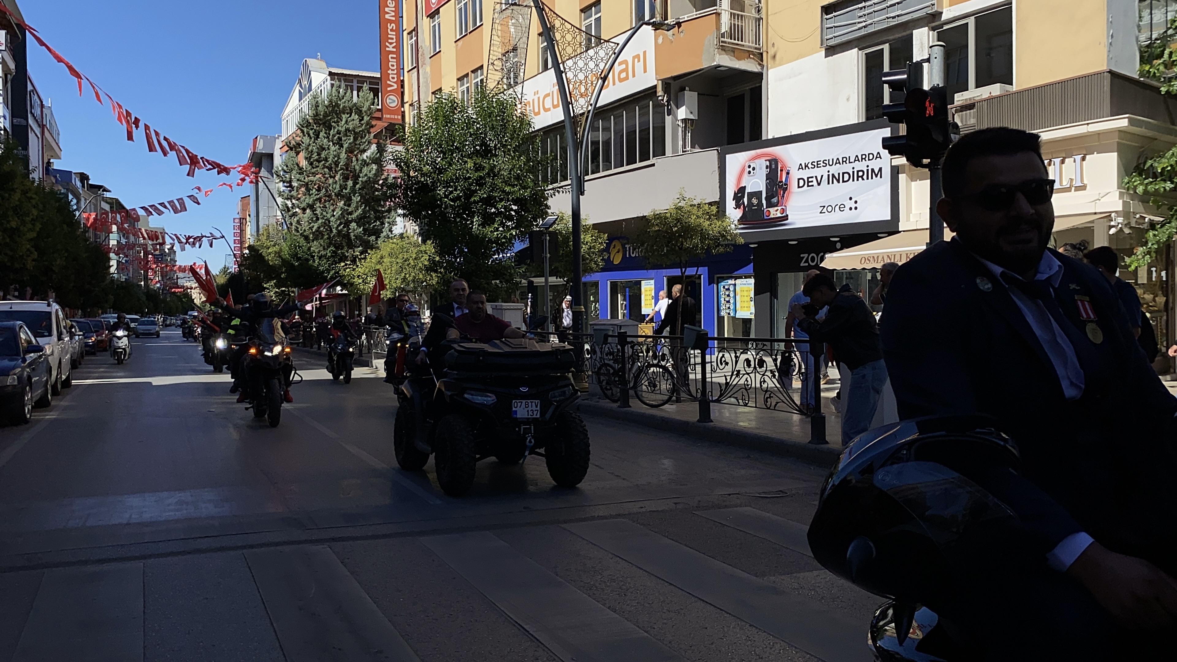 Isparta’da Bir İlk Gaziler İçin Motosikletli Farkındalık Konvoyu (4)