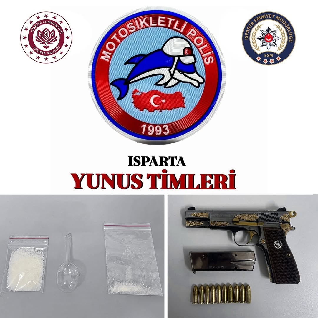 Isparta’da Ekipler Uyuşturucuya Geçit Vermiyor-1