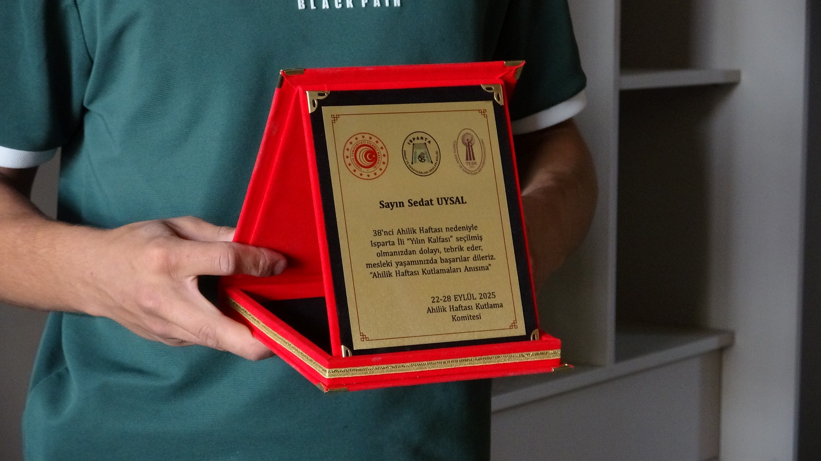 Isparta’da Yılın Kalfası Sedat Uysal’ın Hedefi Yeni Kalfalar (1)