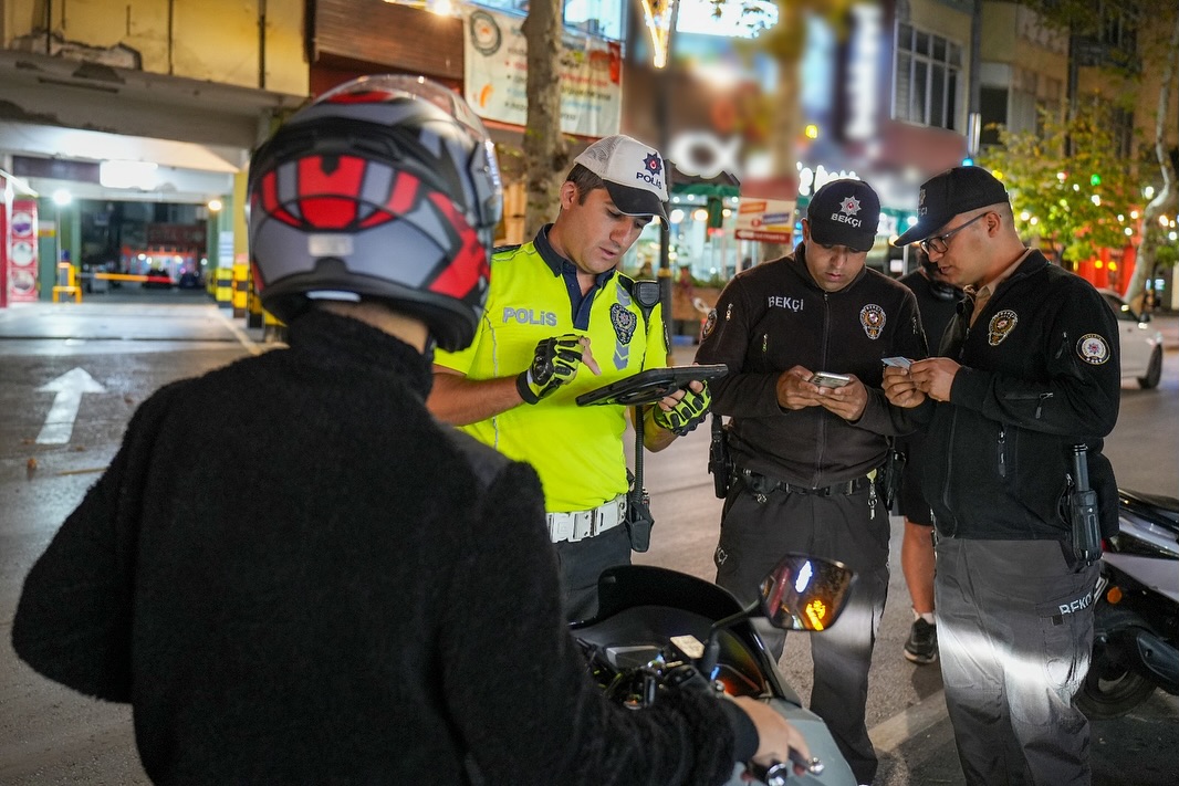 Isparta’da motosiklet ve motorlu bisikletlere denetim-1