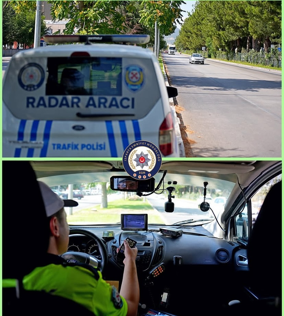 Isparta’da Trafik Denetimleri: 50 km/h Sınırına Dikkat!-1