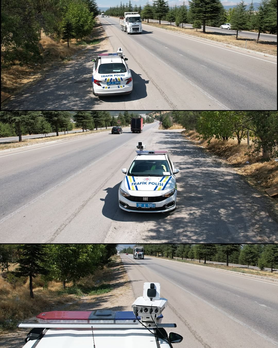 Sürücüler Dikkat! 5 ayrı mevkide radar denetimi-1