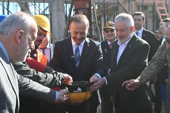 40. Komando Eğitim Tugay Komutanlığı’na Yapılacak Caminin Temeli Atıldı (1)