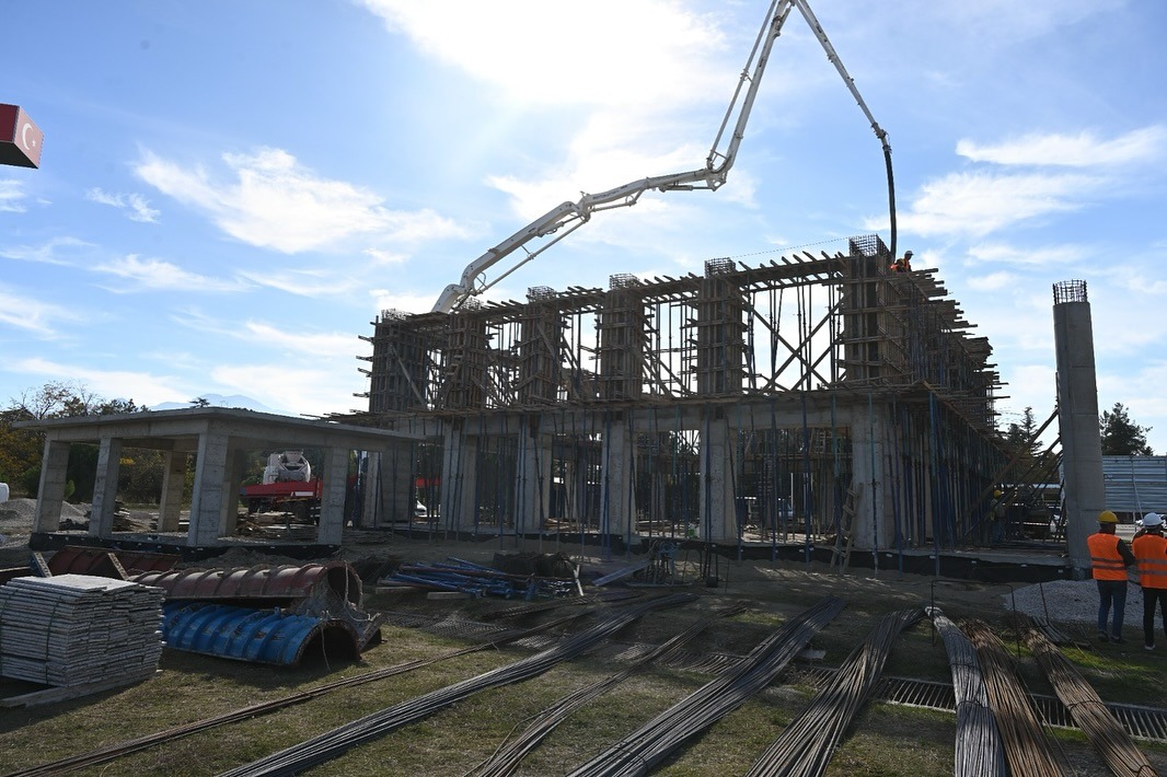 40. Komando Eğitim Tugay Komutanlığı’na Yapılacak Caminin Temeli Atıldı (3)