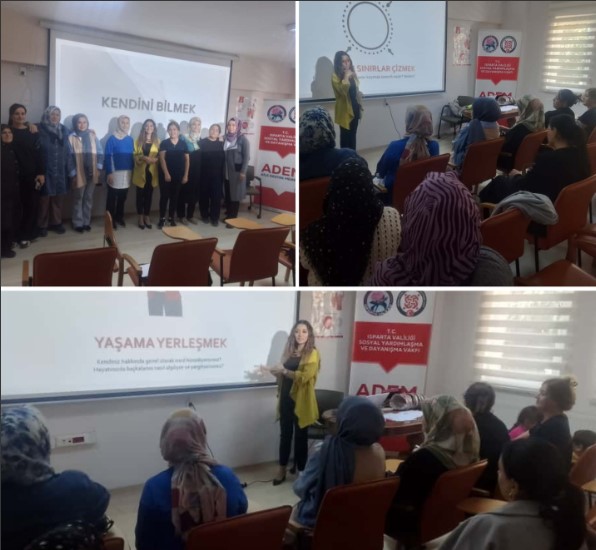 Aile Destek Merkezi’nden Kadınlara “Kendini Bilmek” Eğitimi