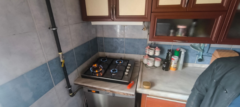 Çarıksaraylara Doğalgaz Geldi