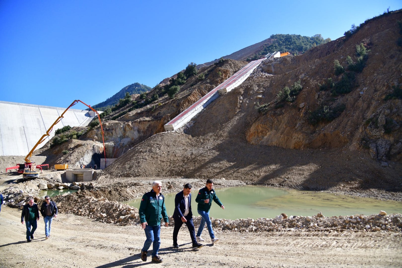 Darıderesi 2 Barajı’nda Sona Yaklaşıldı (3)