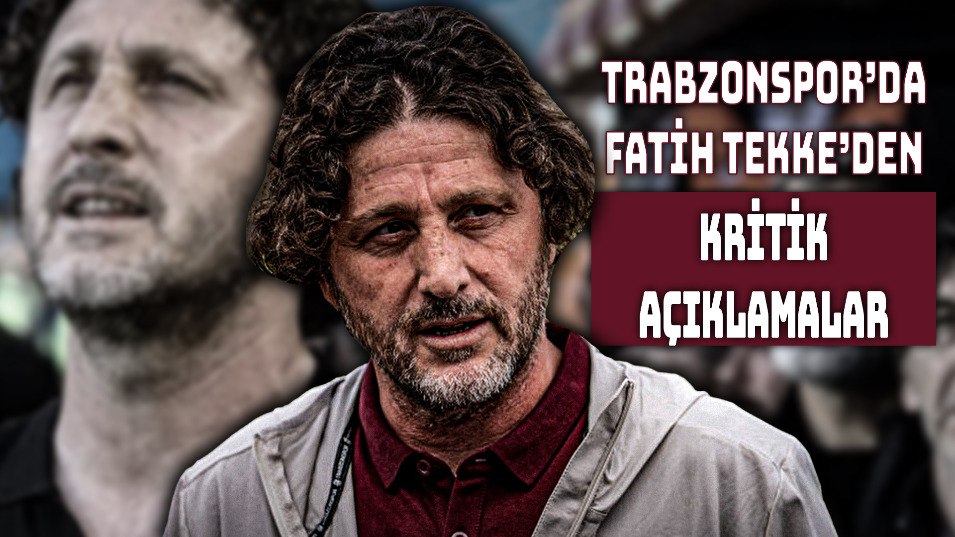 Trabzonspor Teknik Direktörü Fatih Tekke'den Kritik Açıklamalar