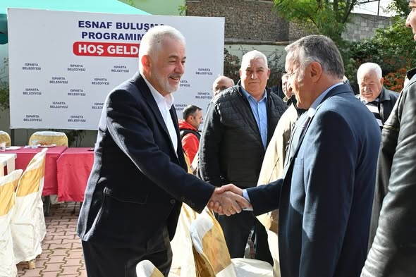 Isparta’da Esnafla Buluşma 2