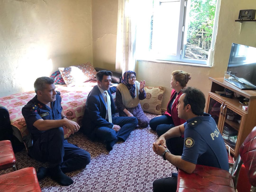 Kaymakam Aydın; “Yaşlı vatandaşlara her türlü destek sağlanacak”-1