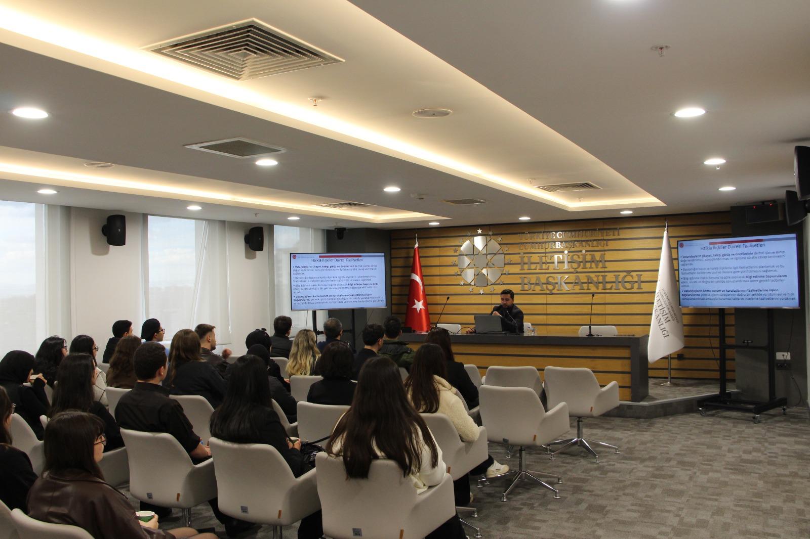 Sdü İletişim Fakültesi Öğrencileri ‘Genç Adımlarla Ankara’ Projesinde (3)