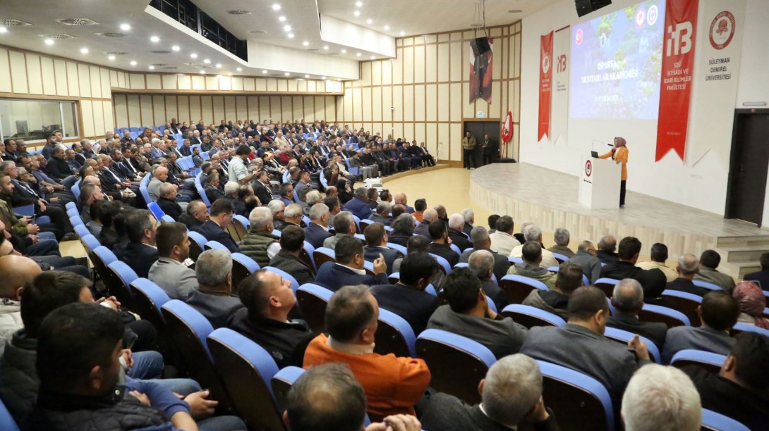 Sdü’de “Muhtarlar Akademisi” Başladı