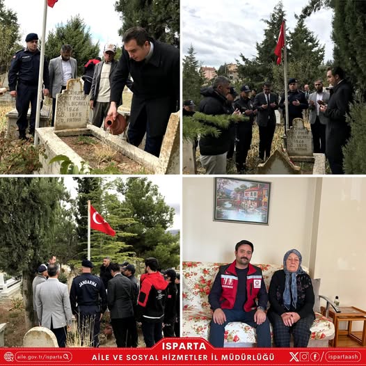 Şehit İsmail Bıçaklı Gelendost’ta Kabri Başında Anıldı