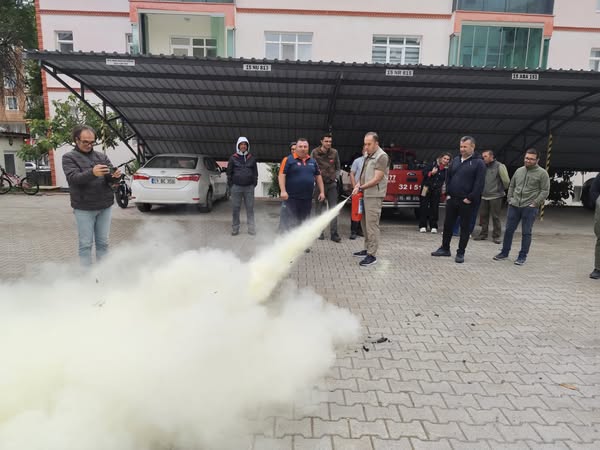 DKMP Personeline Uygulamalı Yangın Eğitimi-3