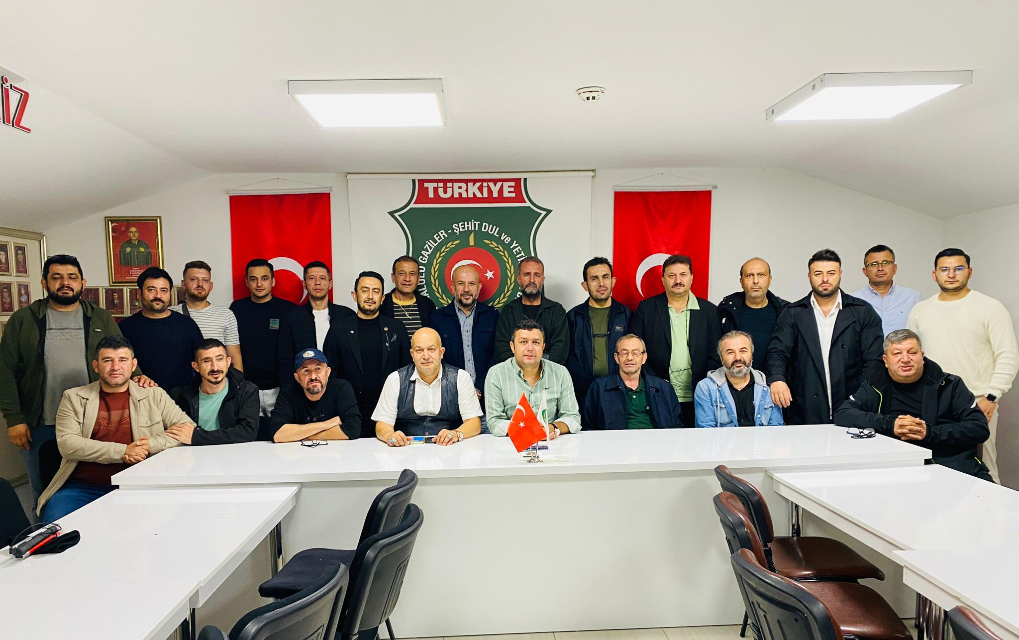 Isparta’da Gaziler Bir Araya Geldi