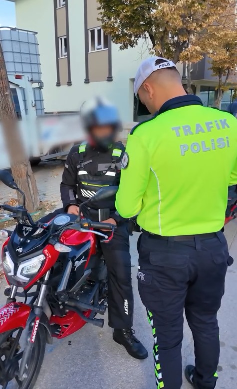Isparta’da motosikletlere eş zamanlı denetim!-2