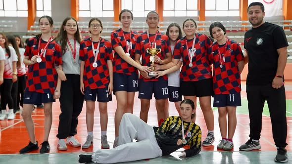 2025 2026 Okul Sporları Gençler Hentbol İl Birinciliği 3
