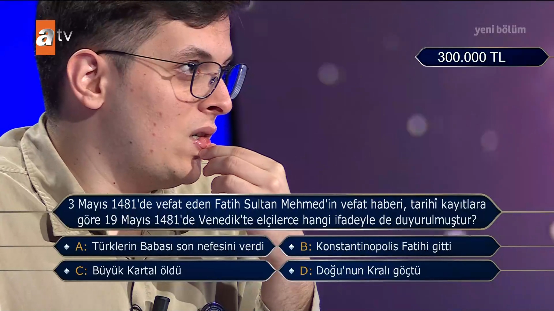 3 Mayis 1481De Vefat Eden Fatih Sultan Mehmedin Vefat Haberi Tarihi Katitlara Gore 19 Mayis 1481D