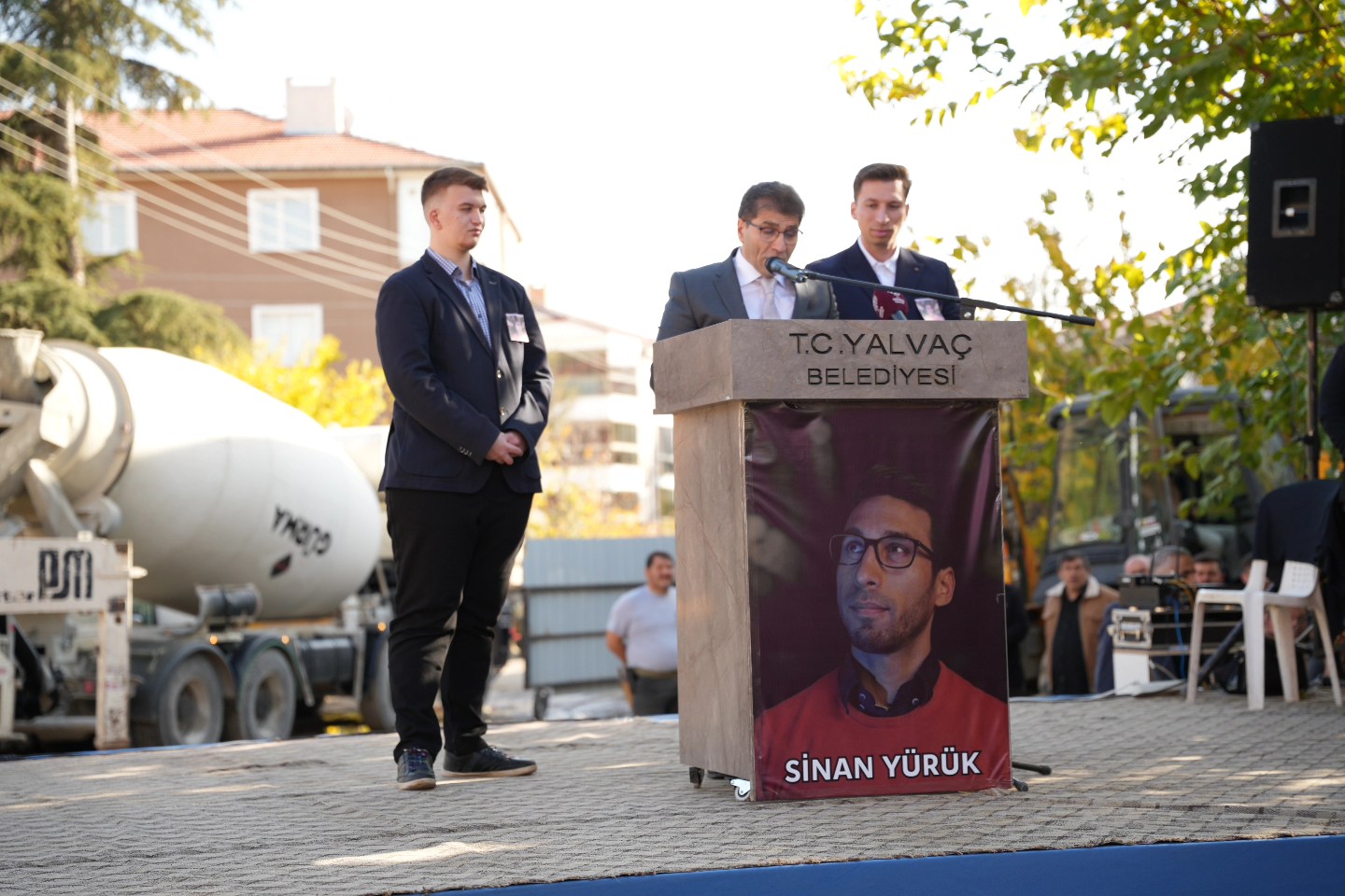 Yalvaç’ta Sinan Yürük İlkokulu’nun Temeli Atıldı-3