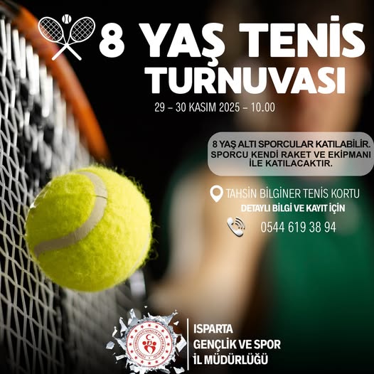 8 Yaş Tenis Turnuvası