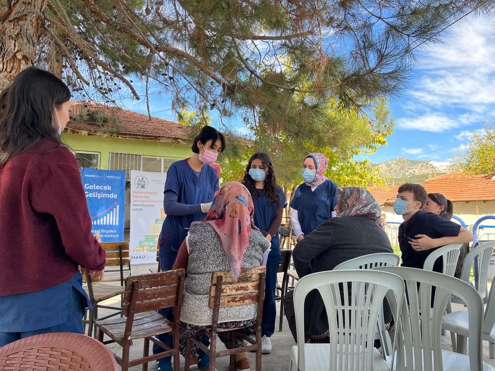 Burdur’da Köy Kahveleri Bu Kez Sağlık Için Doldu! (4)