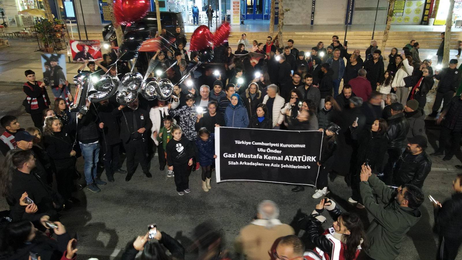 Chp Isparta Örgütlerinden “Ata’ya Saygı Yürüyüşü” (7)