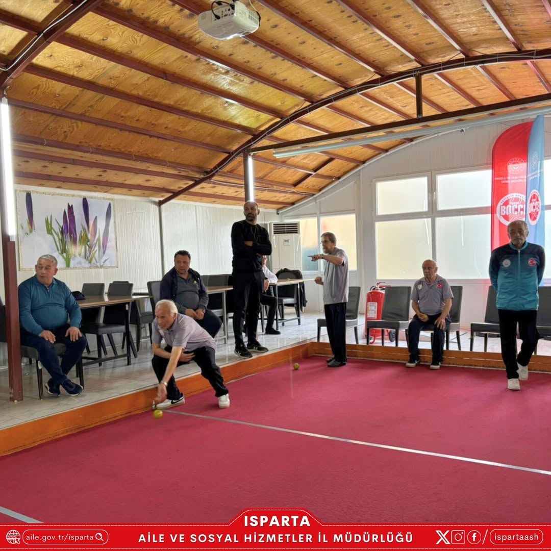 Eğirdir’de 60 Yaş Üstü Bocce Turnuvası Heyecanı (1)