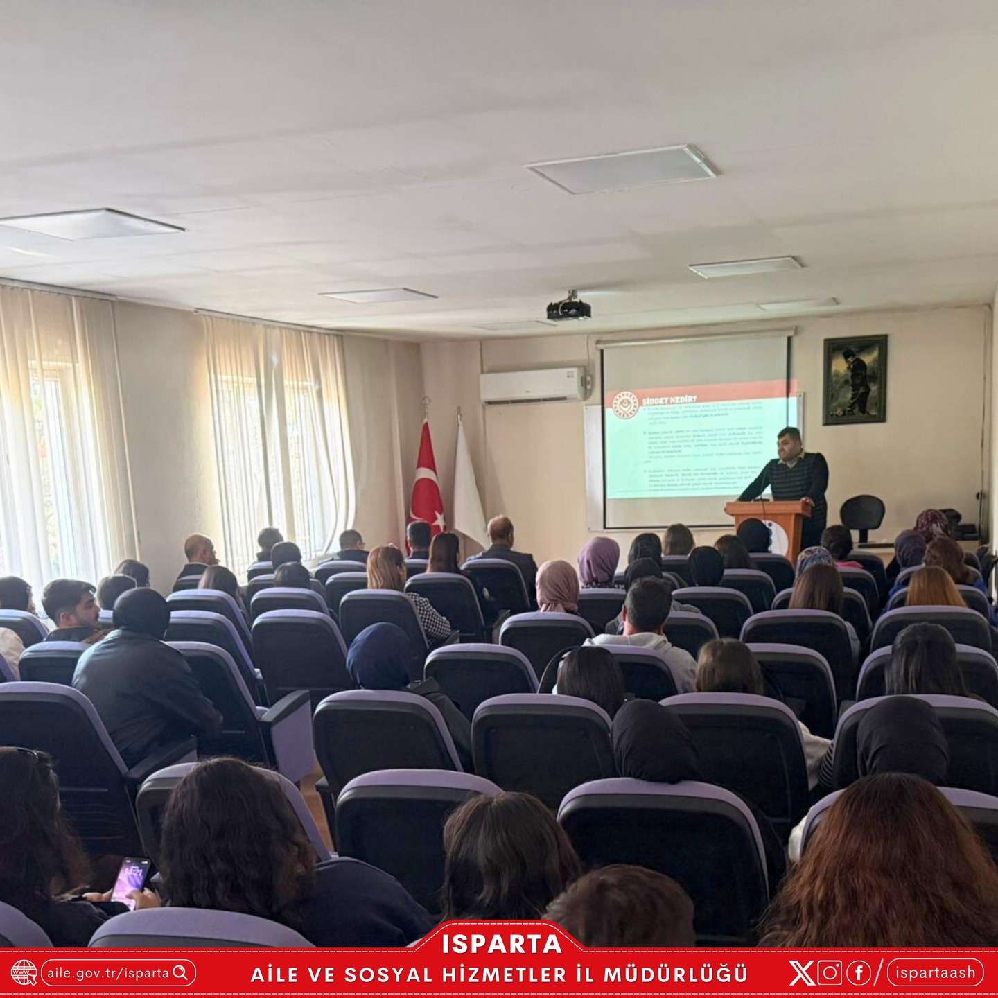 Gelendost’ta “Kadına Yönelik Şiddetle Mücadele” Eğitimi, (2)