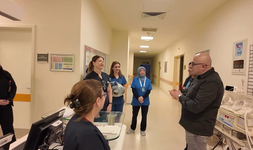 İl Sağlık Müdürü Küçükcoşkun’dan Gece Nöbetinde Şehir Hastanesi Ziyareti (1)