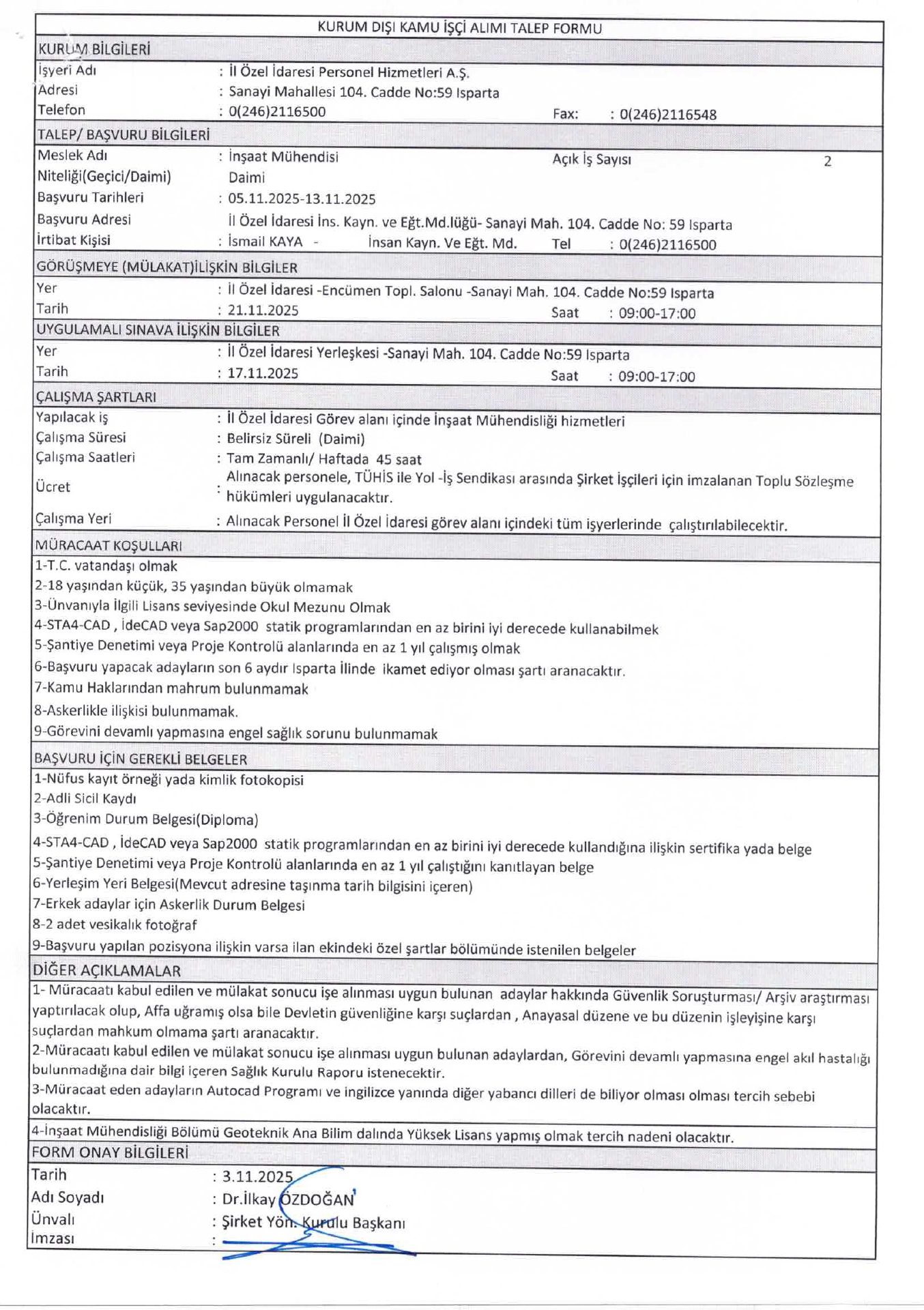 Isparta Il Oezel Idaresi Personel Hzimeteri As13112025 000001