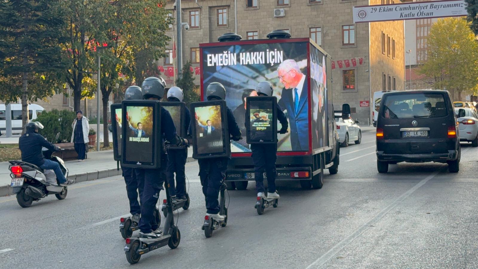 Isparta Sokaklarında Dikkat Çeken Saha Çalışması (4)