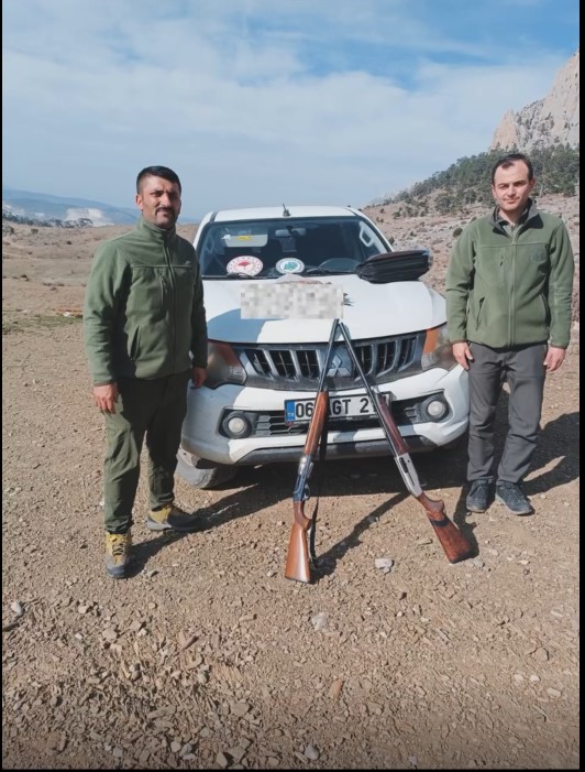 Isparta’da Kaçak Avcılık Yapan 4 Avcıya Para Cezası Kesildi