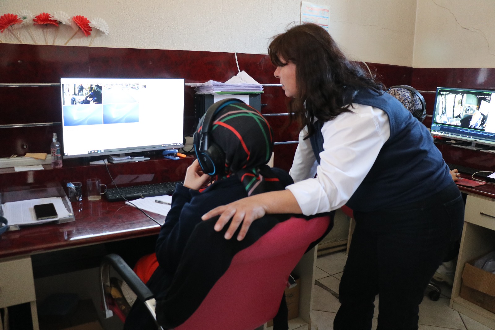 Isparta’da Kadın Otobüs Şoförüne, Yol Ortasında Maganda Engeli4