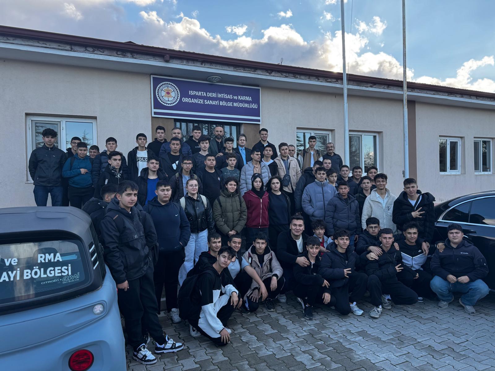 Isparta’da Liseli Öğrenciler Üretimin Kalbinde Buluştu (2)