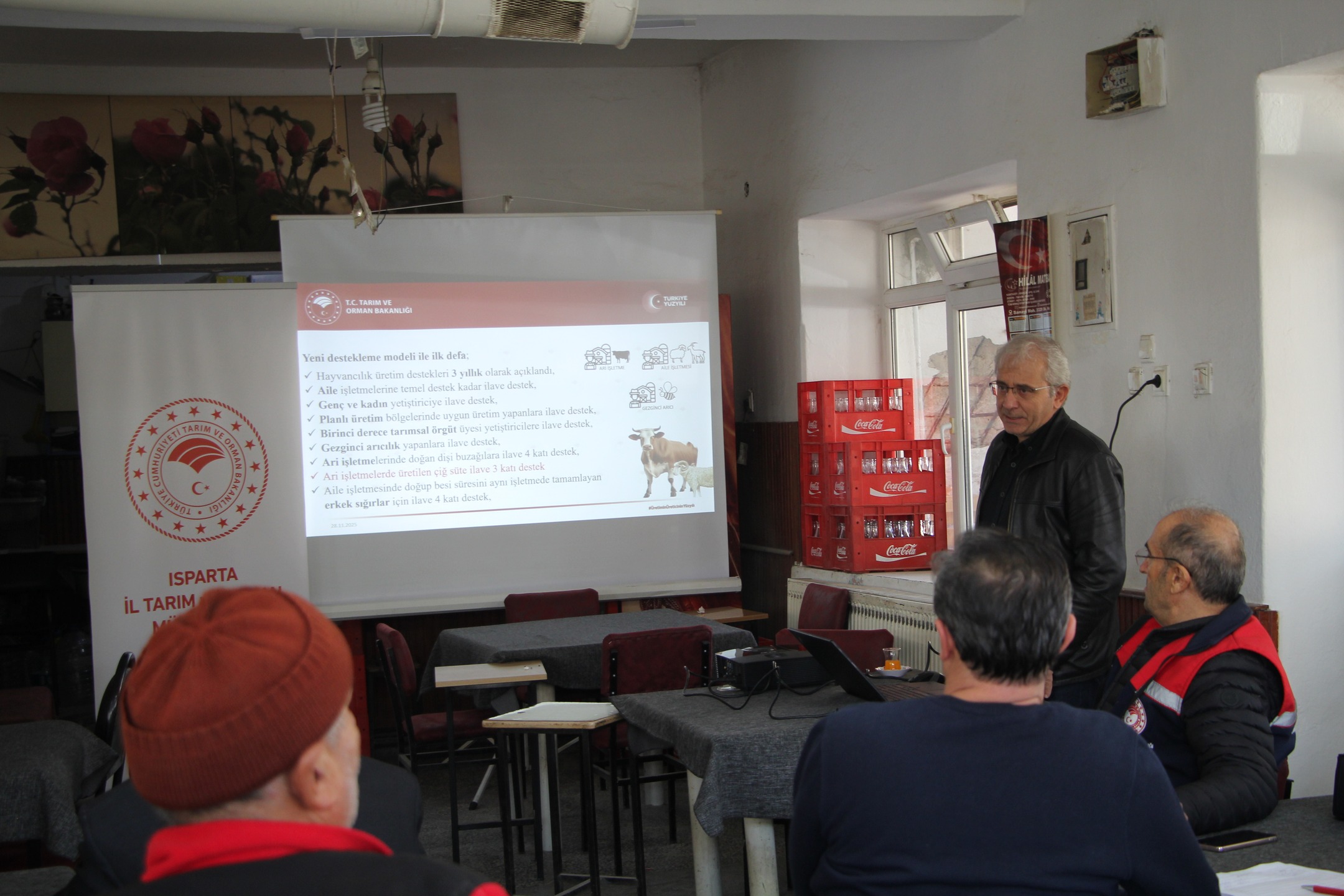 Isparta’da Üreticiye Tarsi̇m Ve Hayvancılık Destekleri Anlatıldı (6)