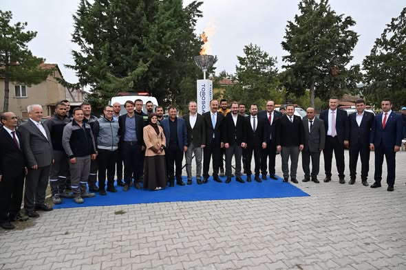 Isparta’nın Kılıç Köyü Doğalgaza Kavuştu (5)