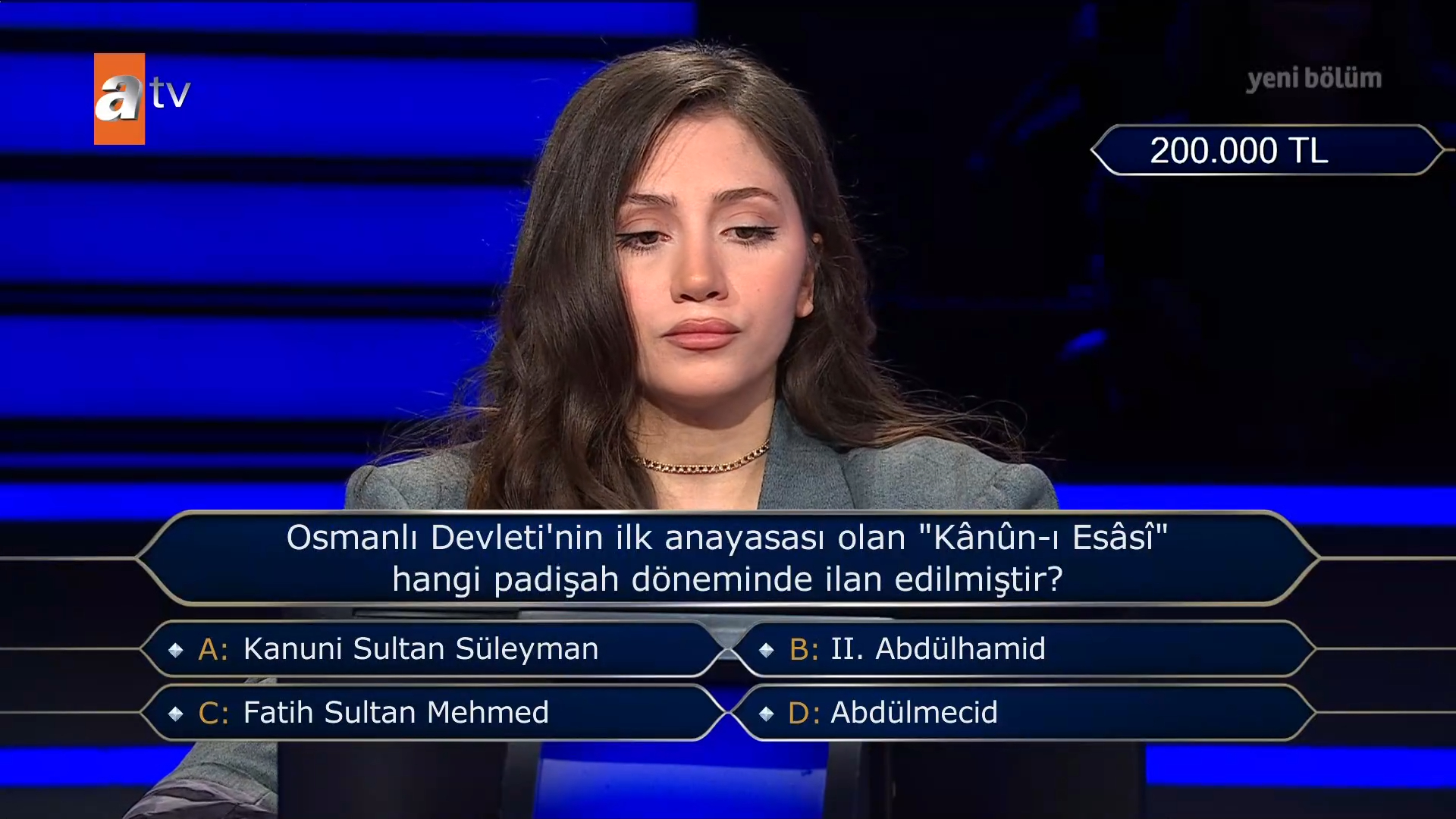 Kanuni Esasi Hangi Padisah Doneminde Ilan Edilmistir