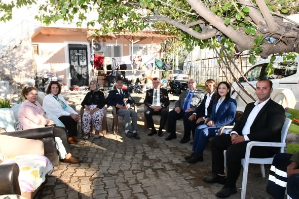 Kaymakam Şahin’den Kıbrıs Gazilerini Ziyaret Etti 1