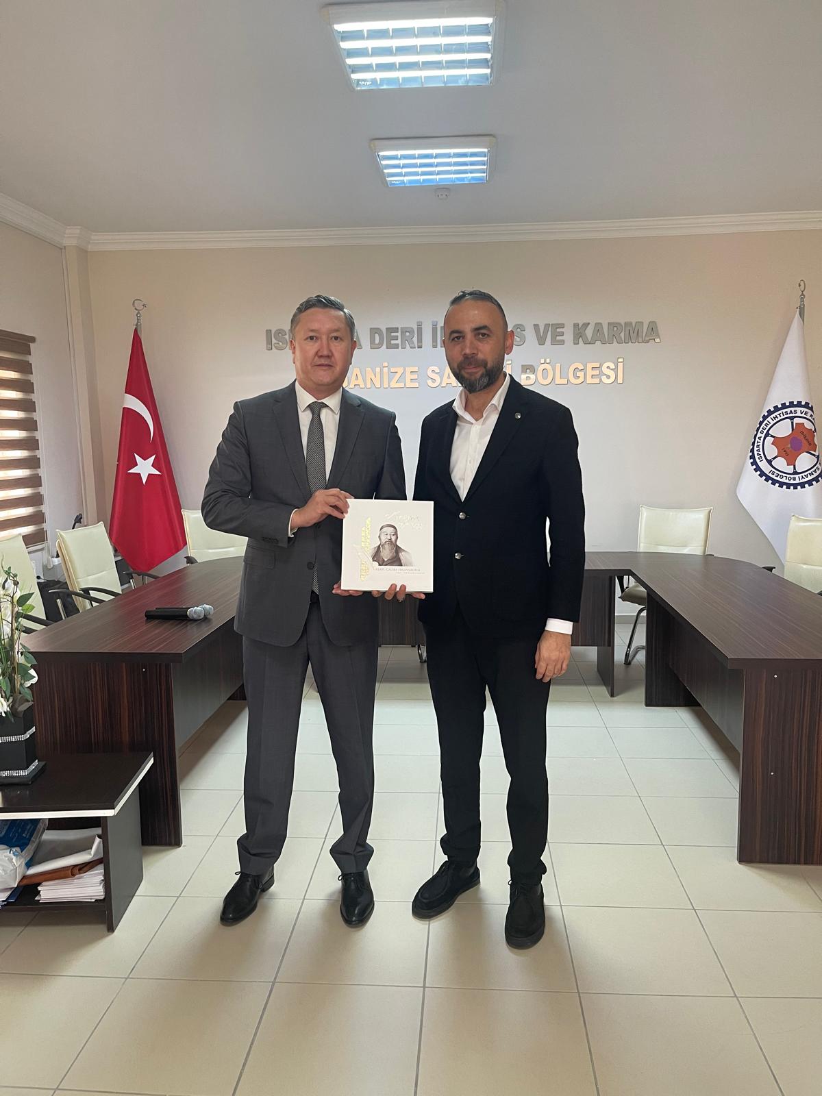 Kazakistan Başkonsolosu’ndan Isparta Osb’ye Ziyaret (1)
