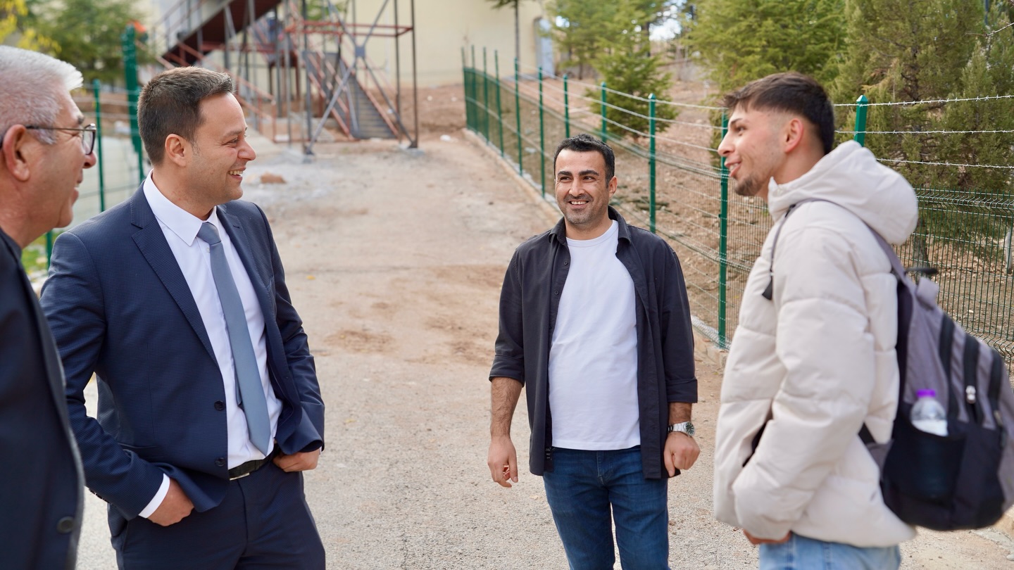 Müdür Kaya, Erkek Öğrenci Yurtlarında Incelemelerde Bulundu (4)